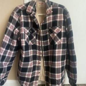 Wrangler Women’s/Men’s Sherpa Lined Flannel